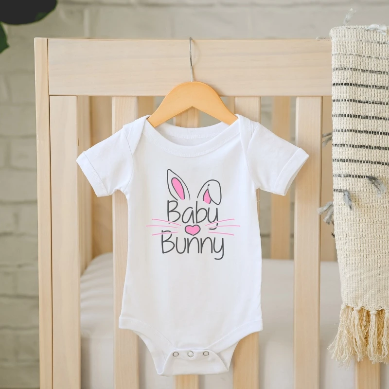 Baby Bunny Easter Baby Onesie Newborn Baby Bodysuit for Girls Funny Kids Onesie Thanksgiving Outfit Custom Name and Year Custom
Baby Bunny Easter Baby Onesie Newborn Baby Bodysuit for Girls Funny Kids Onesie Thanksgiving Outfit Custom Name and Year Custom