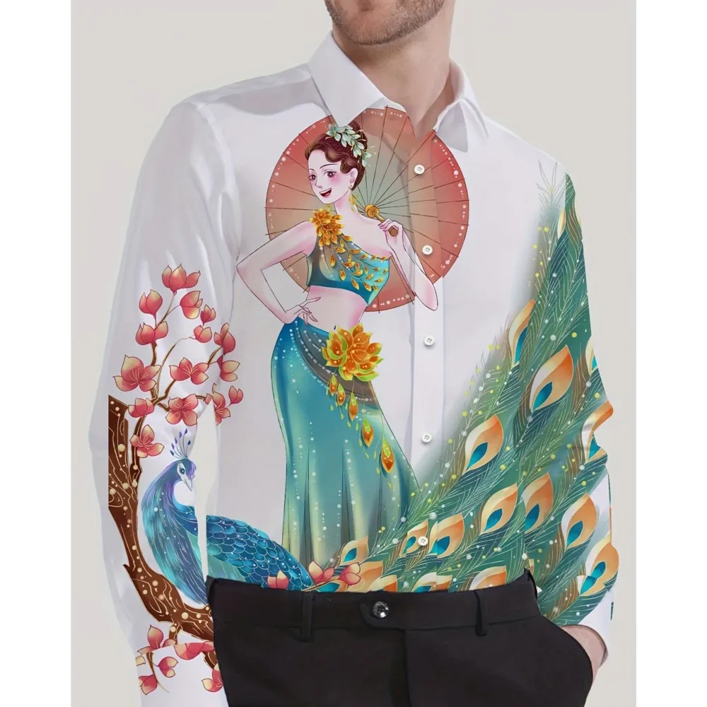 Men's Shirt Spring And Autumn New Long Sleeve Shirt With Lapel Fashion Design Elements Hawaiian Shirt Print Number 3D
Men's Shirt Spring And Autumn New Long Sleeve Shirt With Lapel Fashion Design Elements Hawaiian Shirt Print Number 3D