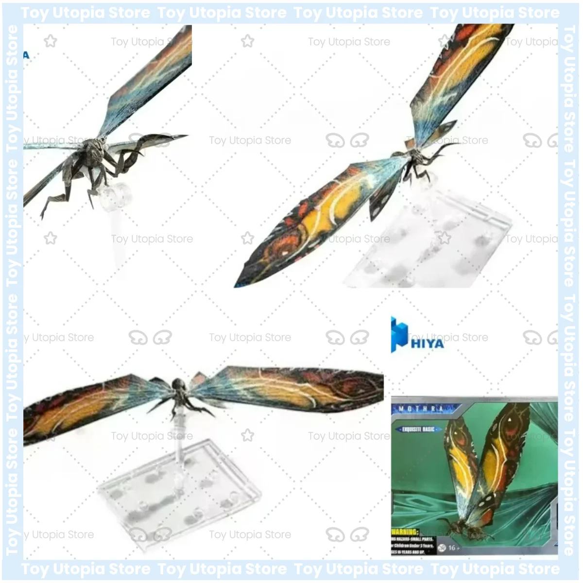 Figura de acción Hiya, serie Exquisite Basic, Godzilla, el rey de los monstruos, Mothra, versión reeditada
Figura de acción Hiya, serie Exquisite Basic, Godzilla, el rey de los monstruos, Mothra, versión reeditada