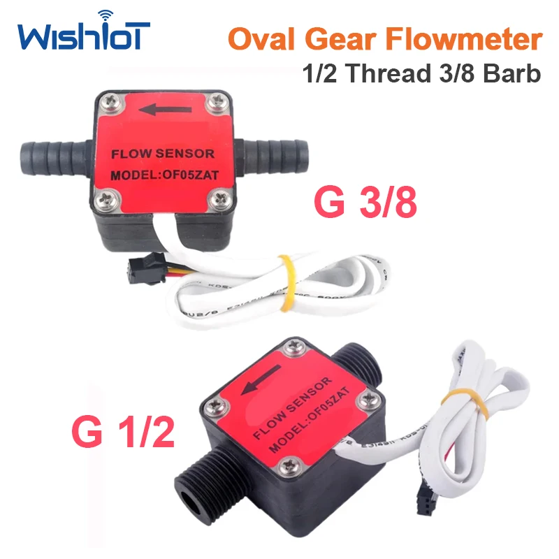 Mini G3/8 G1/2 Oval Gear Fuel Oil Liquid Flow Meter Sensor Counter for Digital Smart Fluid Measuring Tools
Mini G3/8 G1/2 Oval Gear Fuel Oil Liquid Flow Meter Sensor Counter for Digital Smart Fluid Measuring Tools