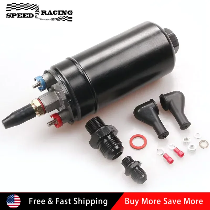 0580254044 Universal 12V Aluminum Inline External Electric Fuel Pump for Supercharged Engines Black FP-1033
0580254044 Universal 12V Aluminum Inline External Electric Fuel Pump for Supercharged Engines Black FP-1033