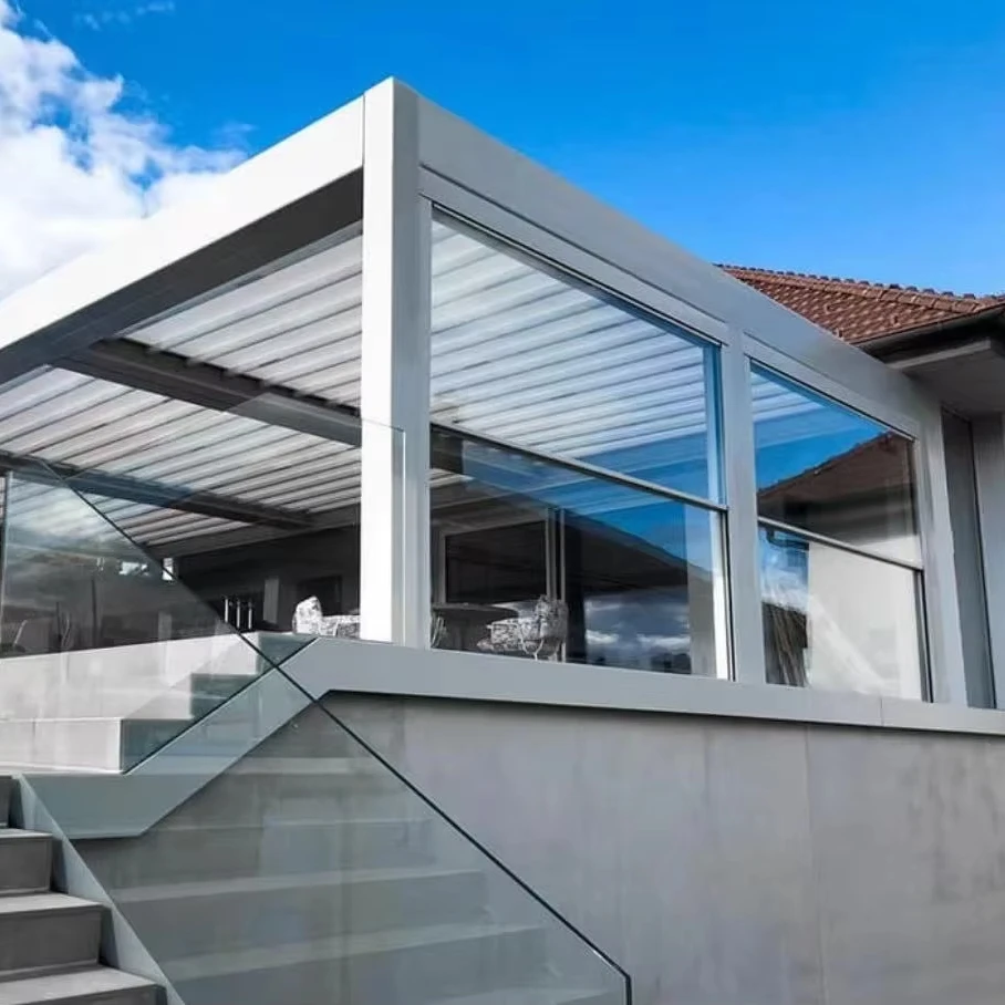 Pergo-Lite Bioclimatic Roof System Electric Waterproof Aluminium Gazebo LED Motorized Outdoor Pergola for Terrace Optional Motor
Pergo-Lite Bioclimatic Roof System Electric Waterproof Aluminium Gazebo LED Motorized Outdoor Pergola for Terrace Optional Motor