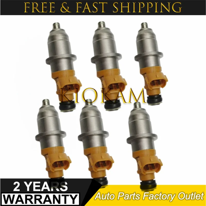 6PCS Fuel Injector for Mitsubishi Pejero Outboard-Yamaha HPDI 200 250 300HP 60V-13761-00-00 E7T25080 1465A011 MR560555
6PCS Fuel Injector for Mitsubishi Pejero Outboard-Yamaha HPDI 200 250 300HP 60V-13761-00-00 E7T25080 1465A011 MR560555