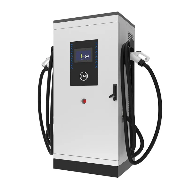 Commercial 60kw DC charger double gun, fast charging charging pile, universal for new energy electric vehicles
Commercial 60kw DC charger double gun, fast charging charging pile, universal for new energy electric vehicles