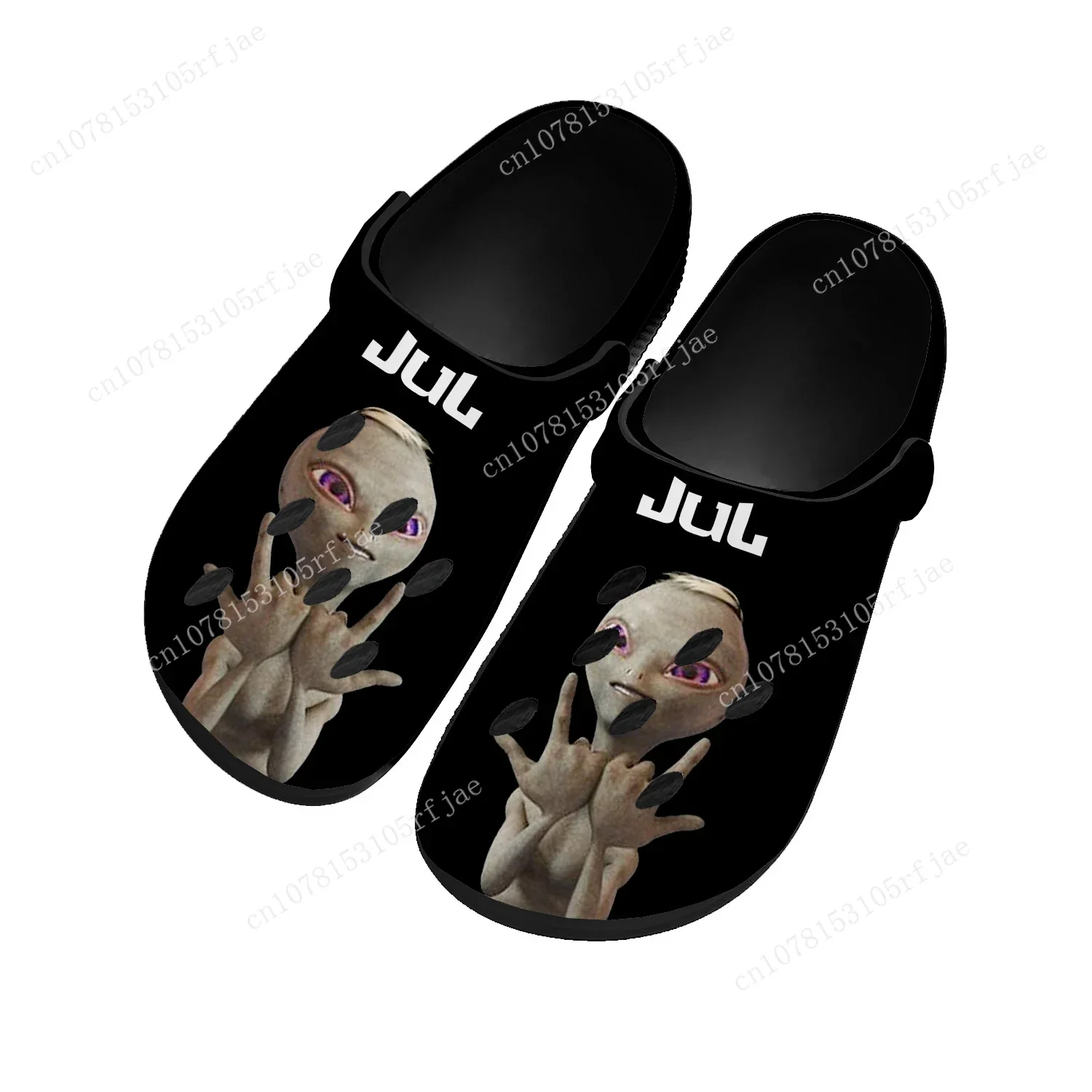 Popular Rapper JuL Home Clogs Mens Womens Youth Boys Girls Sandals Shoes Garden Bespoke Custom Water Shoes Beach Hole Slippers
Popular Rapper JuL Home Clogs Mens Womens Youth Boys Girls Sandals Shoes Garden Bespoke Custom Water Shoes Beach Hole Slippers
