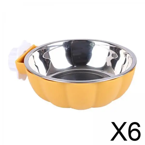 6 мисок для кормления в клетке для домашних животных, подвесная миска для собак, съемная миска из нержавеющей стали, миска для кормления воды для кошек
6 мисок для кормления в клетке для домашних животных, подвесная миска для собак, съемная миска из нержавеющей стали, миска для кормления воды для кошек
