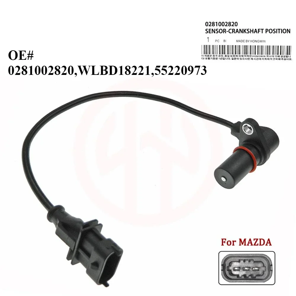 Совершенно новый датчик положения коленчатого вала OEM 0281002820 / WLBD18221 / 55220973 Подходит для Ford Ranger 2.5L 3.0L/Mazda BT-50 06-11
Совершенно новый датчик положения коленчатого вала OEM 0281002820 / WLBD18221 / 55220973 Подходит для Ford Ranger 2.5L 3.0L/Mazda BT-50 06-11