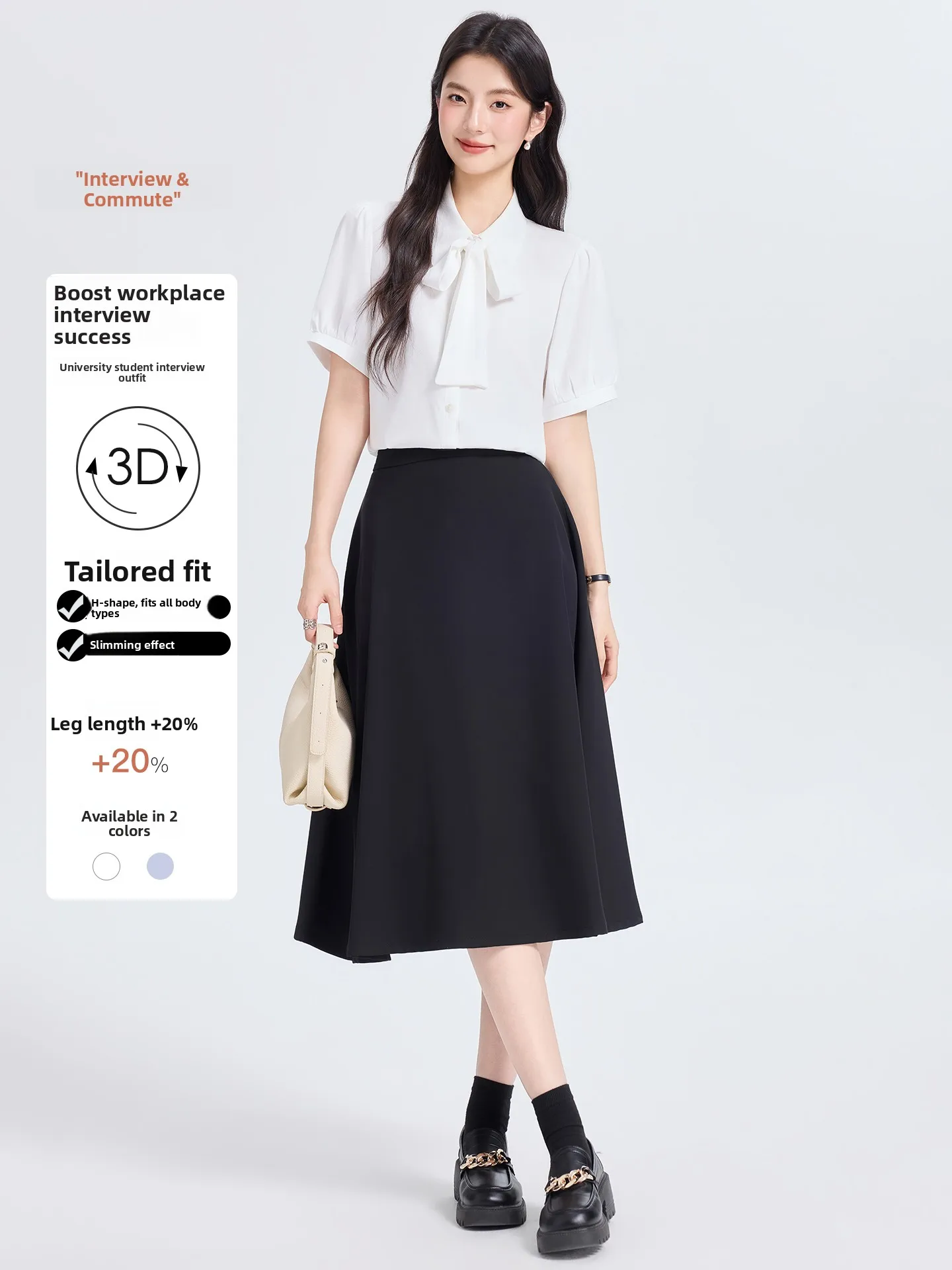 2026 New Commuter Sle Women's irt Bubble Sve Tie Waist Two-Piece Set Profional White Top Polyester ort Sve ...
2026 New Commuter Sle Women's irt Bubble Sve Tie Waist Two-Piece Set Profional White Top Polyester ort Sve ...