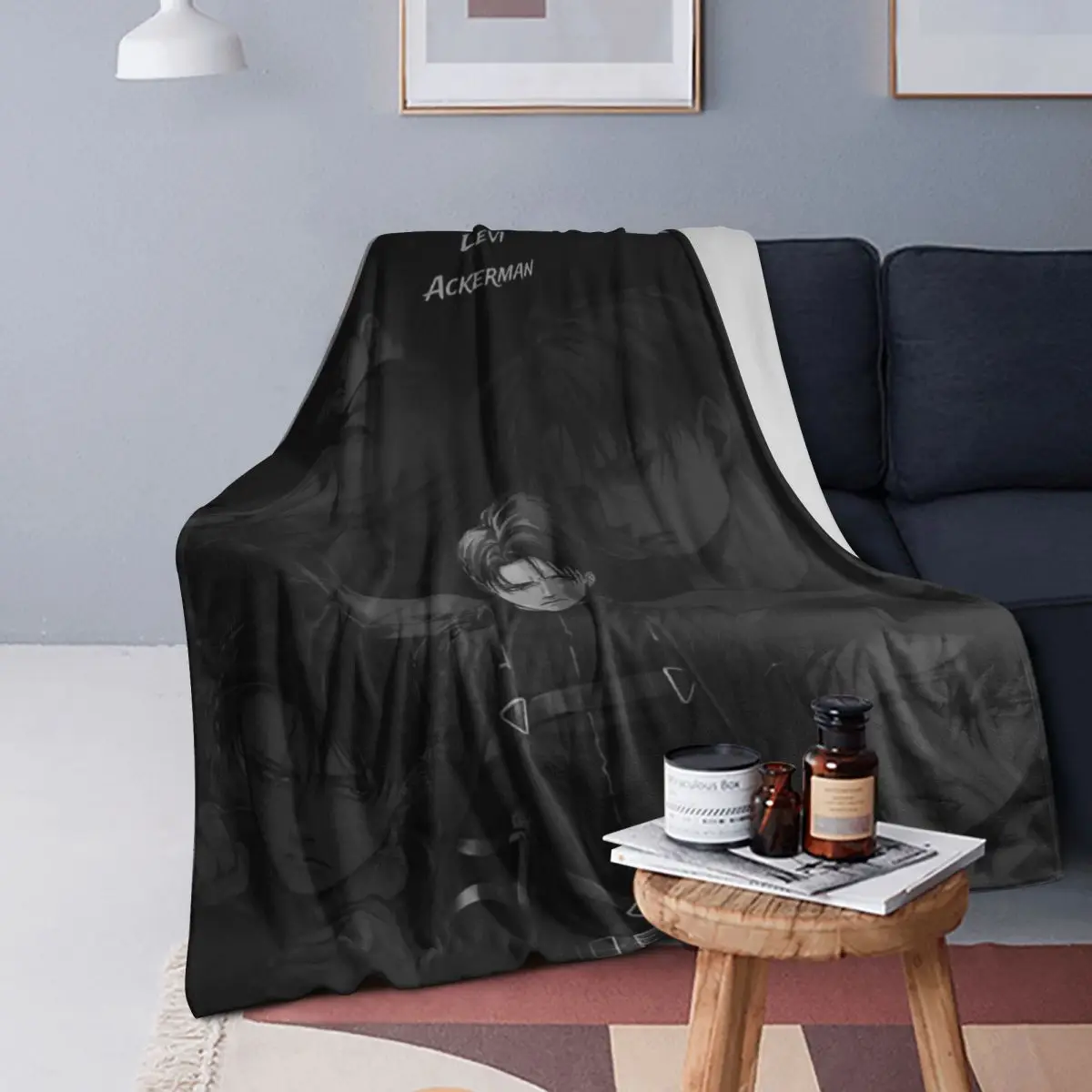 Levi Ackerman Blankets Soft Warm Flannel Throw Blanket Bedspread for Bed Living room Picnic Travel Home Sofa
Levi Ackerman Blankets Soft Warm Flannel Throw Blanket Bedspread for Bed Living room Picnic Travel Home Sofa