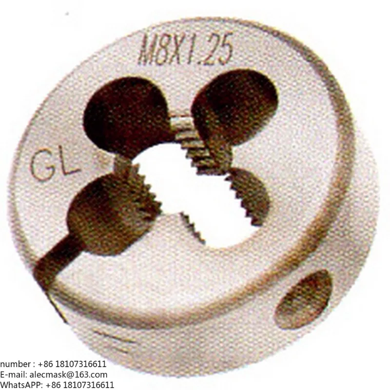 Spiral Point Tap with Straight Groove and AR-D Adjustable Round Die
Spiral Point Tap with Straight Groove and AR-D Adjustable Round Die