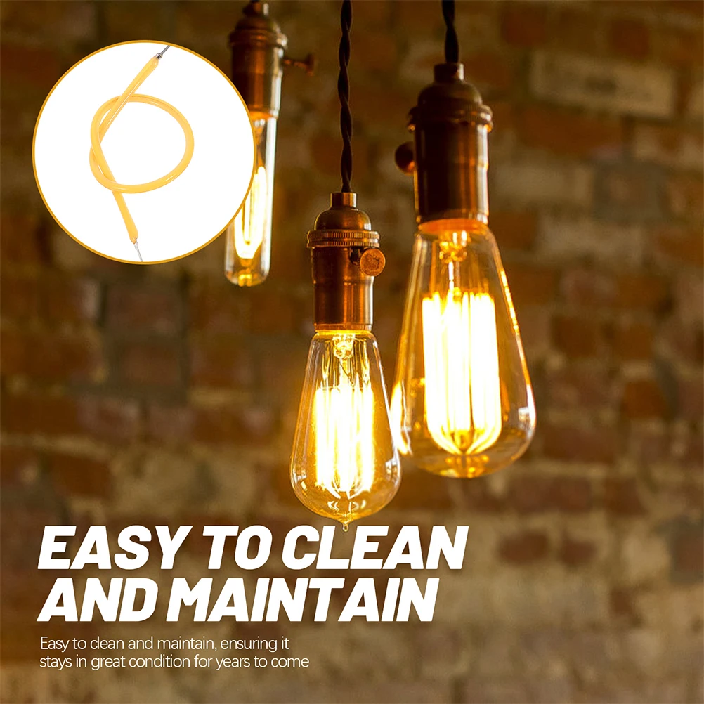 Retro Soft LED Lamp 130mm Flexible Bead for Light Fixtures Bulb Parts Indoor Night Lamp Decorative Style
Retro Soft LED Lamp 130mm Flexible Bead for Light Fixtures Bulb Parts Indoor Night Lamp Decorative Style