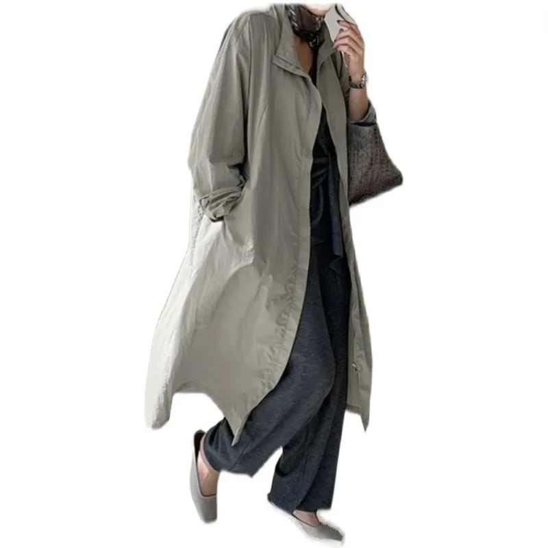SuperAen Solid Color 2026 Spring New Korean-style Slim Coat Women Oversize Long-sleeved Casual Simple Fashion Coats
SuperAen Solid Color 2026 Spring New Korean-style Slim Coat Women Oversize Long-sleeved Casual Simple Fashion Coats