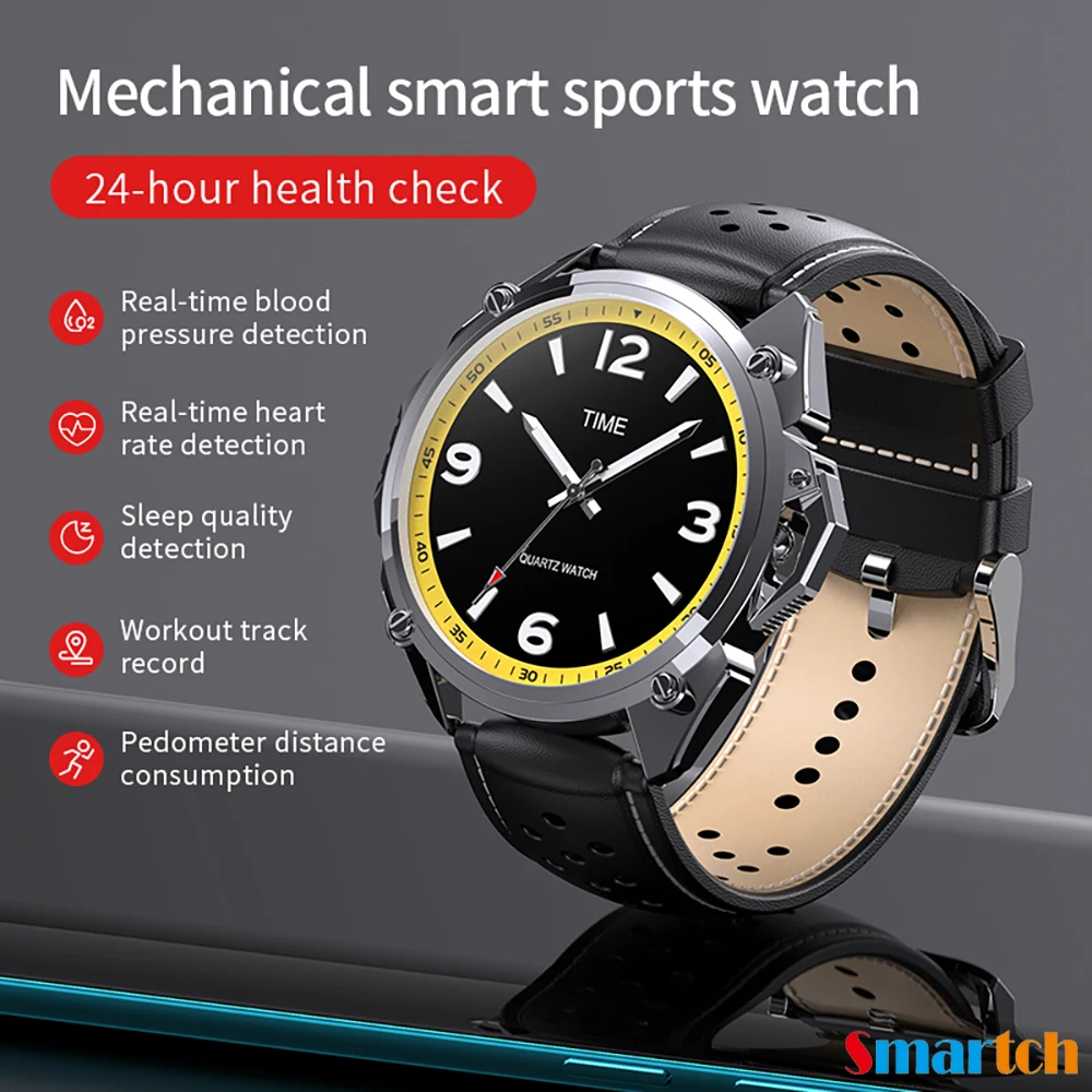 Smart Watches Men Classic Traditional Mechanical Dial Sports GPS Track Heart Rate Blood Oxygen Monitor Luminous Smartwatch New
Smart Watches Men Classic Traditional Mechanical Dial Sports GPS Track Heart Rate Blood Oxygen Monitor Luminous Smartwatch New