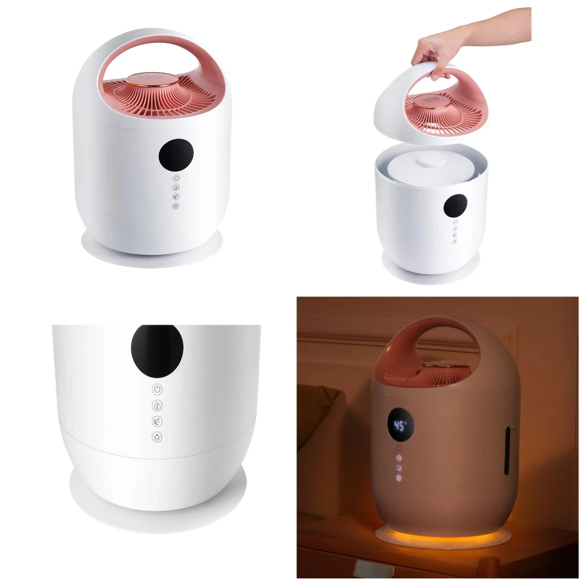 New 3L Large Capacity Evaporative Humidifier, Mist-Free Quiet Smart Air Diffuser for Room Use
New 3L Large Capacity Evaporative Humidifier, Mist-Free Quiet Smart Air Diffuser for Room Use