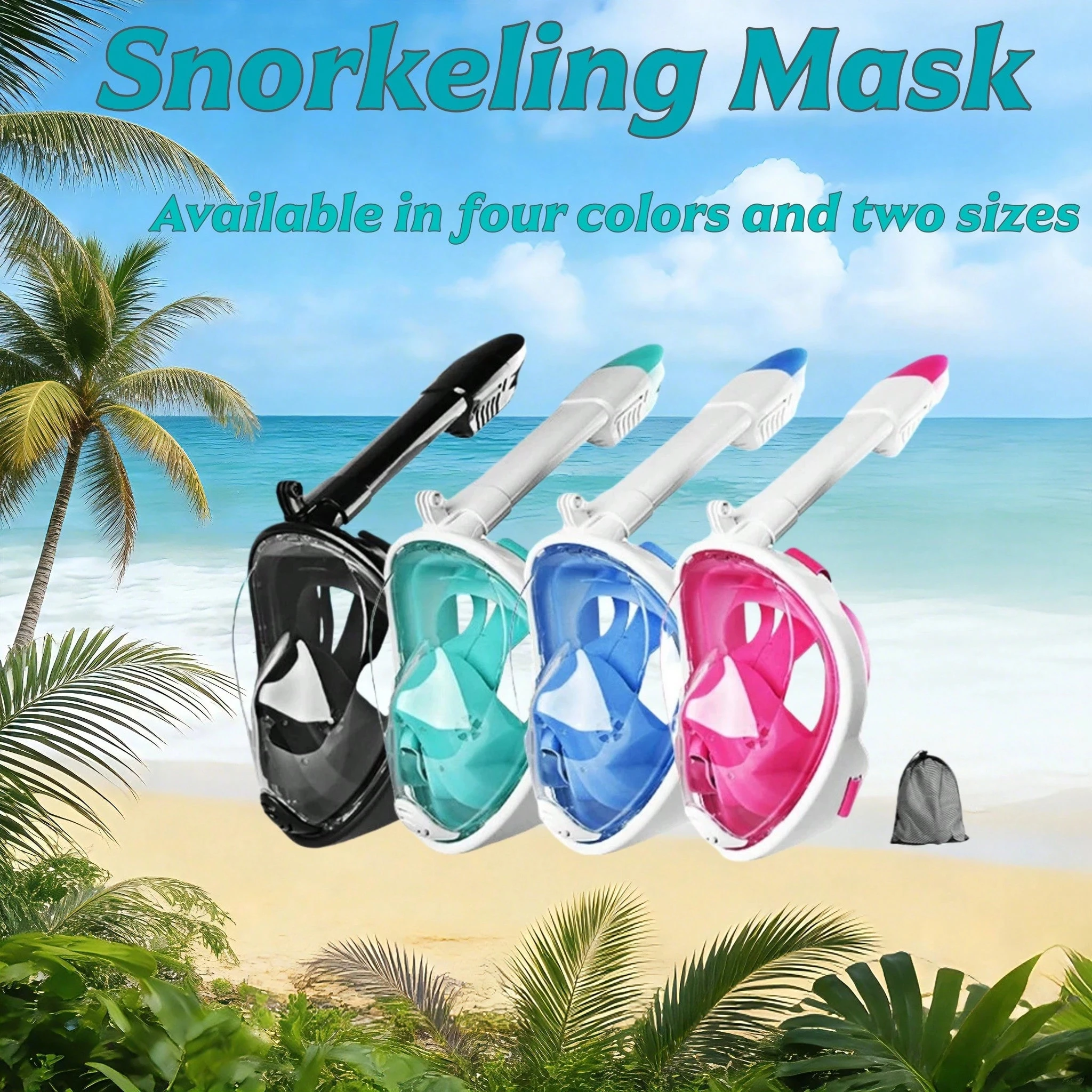 Underwater Snorkeling Full Face Children Swimming Mask Set Scuba Diving Respirator Masks Anti Fog Safe Breathing for Kids Adult
Underwater Snorkeling Full Face Children Swimming Mask Set Scuba Diving Respirator Masks Anti Fog Safe Breathing for Kids Adult