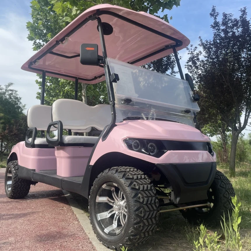 Electric Golf Cart 2/2+2 Seater Aluminum Wheels Off Road Tire 72V/60V48 Lithium Battery Electric Golf Cart
Electric Golf Cart 2/2+2 Seater Aluminum Wheels Off Road Tire 72V/60V48 Lithium Battery Electric Golf Cart