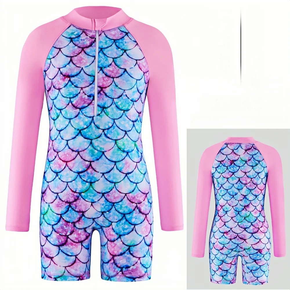 Купальник принцессы, детский летний цельный купальник с длинными рукавами для девочек, пляжная одежда, детский купальный костюм
Купальник принцессы, детский летний цельный купальник с длинными рукавами для девочек, пляжная одежда, детский купальный костюм