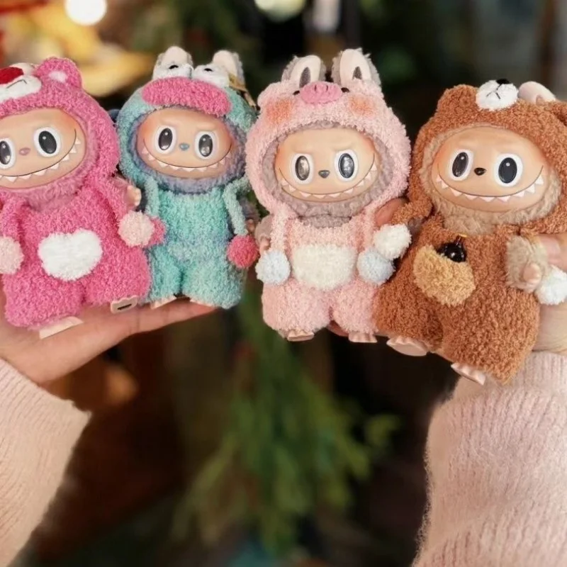 New 17cm Labubu Clothes Cloth Knitting Doll'S Handmade Clothes Headbands Headbands Hats Scarves Etc Accessories Dress Up Toy 
New 17cm Labubu Clothes Cloth Knitting Doll'S Handmade Clothes Headbands Headbands Hats Scarves Etc Accessories Dress Up Toy