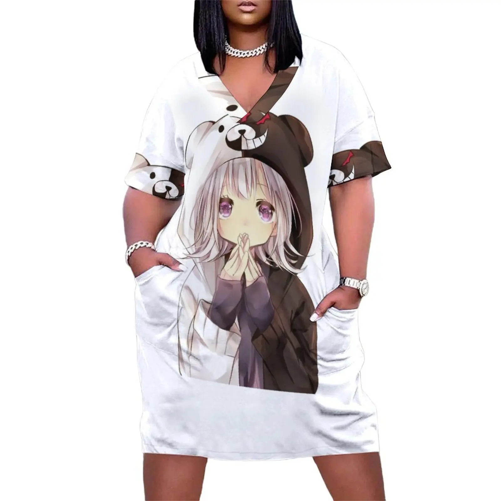 Anime Loose Pocket Dress elegant guest wedding dress sexy dress for woman women's summer clothing 2025
Anime Loose Pocket Dress elegant guest wedding dress sexy dress for woman women's summer clothing 2025