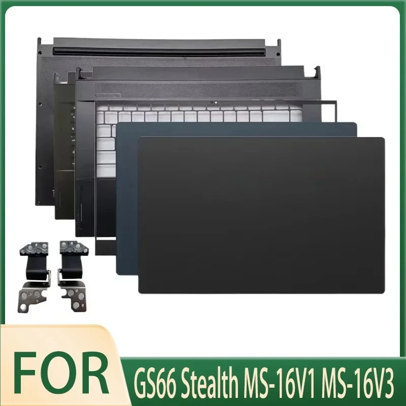 Новая оригинальная рамка для ноутбука GS66 Stealth MS-16V1 MS-16V3, задняя крышка ЖК-дисплея/передняя панель/петли/подставка для рук, клавиатура/нижняя часть корпуса
Новая оригинальная рамка для ноутбука GS66 Stealth MS-16V1 MS-16V3, задняя крышка ЖК-дисплея/передняя панель/петли/подставка для рук, клавиатура/нижняя часть корпуса