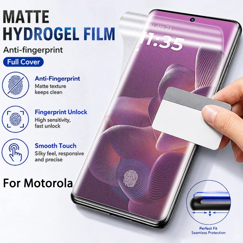 2-4pcs Anti Fingerprint Matte Hydrogel Film For Motorola Edge 60 Pro/Fashion/Stylus/Neo Edge 60s Frosted Screen Protectors
2-4pcs Anti Fingerprint Matte Hydrogel Film For Motorola Edge 60 Pro/Fashion/Stylus/Neo Edge 60s Frosted Screen Protectors