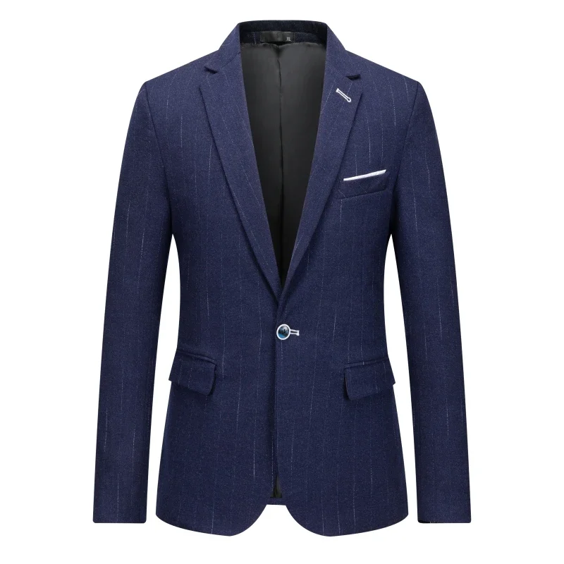 High Quality Blazer Men's British Style Elegant And Fashionable High-end Simple Business Casual Party Gentleman's Dress Coat
High Quality Blazer Men's British Style Elegant And Fashionable High-end Simple Business Casual Party Gentleman's Dress Coat