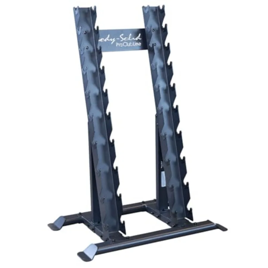 Стойка для гантелей Body-Solid SRD300 Pro Clubline: компактное вертикальное хранение для коммерческих и домашних тренажерных залов, черная, для гантелей и штанг
Стойка для гантелей Body-Solid SRD300 Pro Clubline: компактное вертикальное хранение для коммерческих и домашних тренажерных залов, черная, для гантелей и штанг