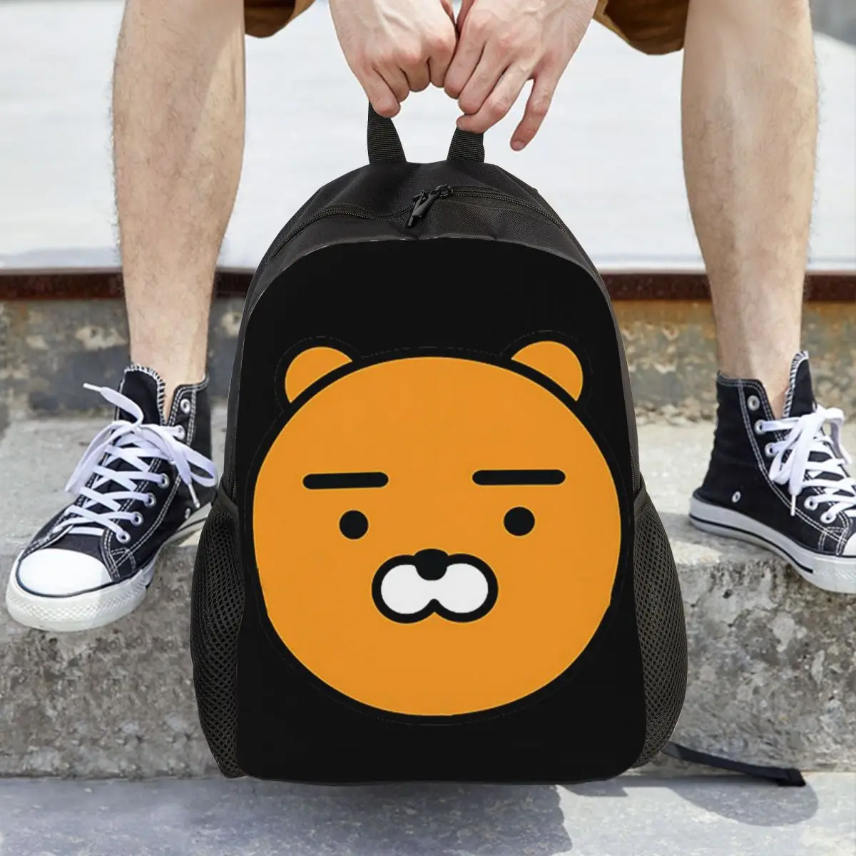 Рюкзак Kakao Ryan, Лидер продаж, рюкзак большой емкости, детская сумка для книг, школьная сумка, сумки на плечо для мужчин и женщин
Рюкзак Kakao Ryan, Лидер продаж, рюкзак большой емкости, детская сумка для книг, школьная сумка, сумки на плечо для мужчин и женщин