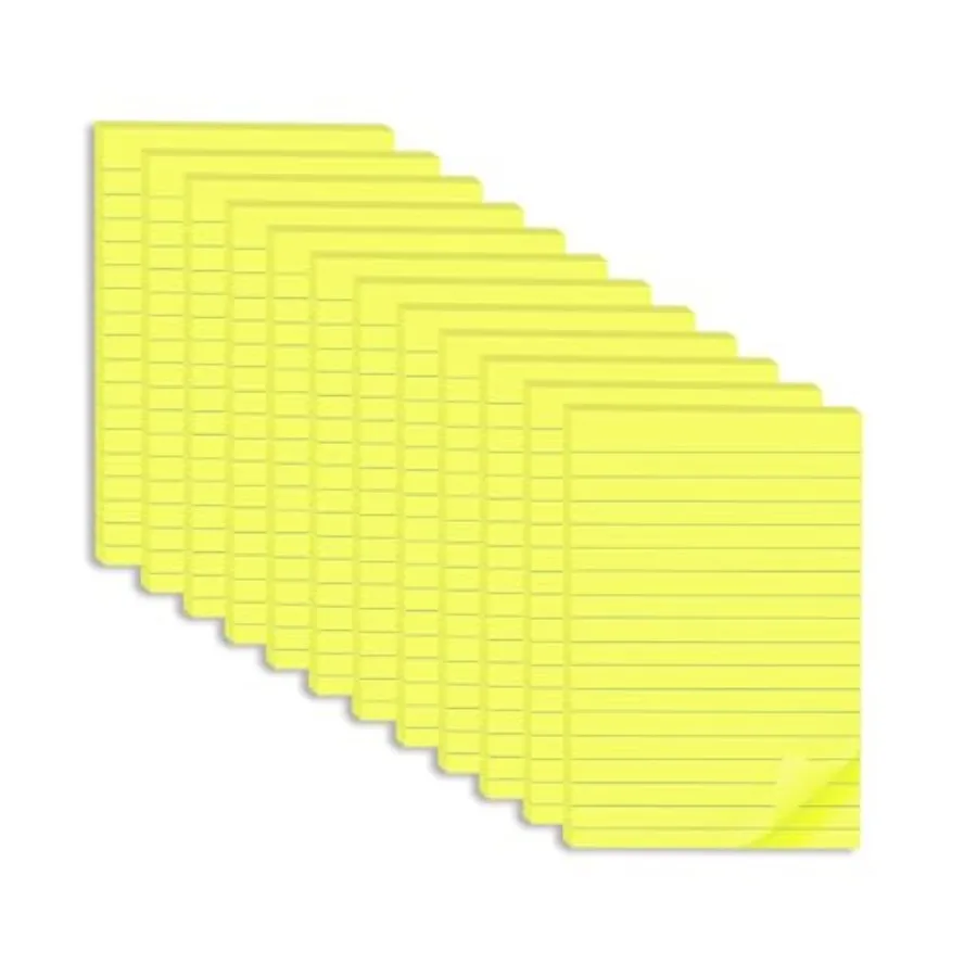 1 Led Sticky Notes, Large Notepads with Lines, Ruled Stickies Super Stickg Power, fice School Memo Note Pads, Post on Wdows Doo
1 Led Sticky Notes, Large Notepads with Lines, Ruled Stickies Super Stickg Power, fice School Memo Note Pads, Post on Wdows Doo