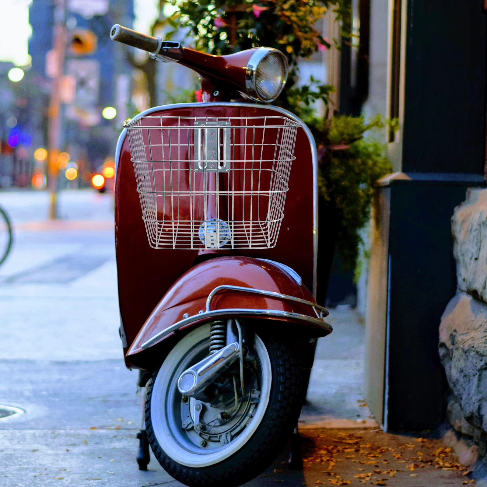 Bike Basket Front Sturdy Wire Frame Hanging Storage for Bicycles Handlebar Cycling Commute Shopping Transport Stable Strong
Bike Basket Front Sturdy Wire Frame Hanging Storage for Bicycles Handlebar Cycling Commute Shopping Transport Stable Strong