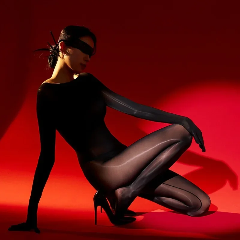 Women All-Inclusive Stockings 8D Oil Shiny Glossy Seamless High Elastic Jumpsuit Full Body Socks Five-Finger Bodystockings
Women All-Inclusive Stockings 8D Oil Shiny Glossy Seamless High Elastic Jumpsuit Full Body Socks Five-Finger Bodystockings