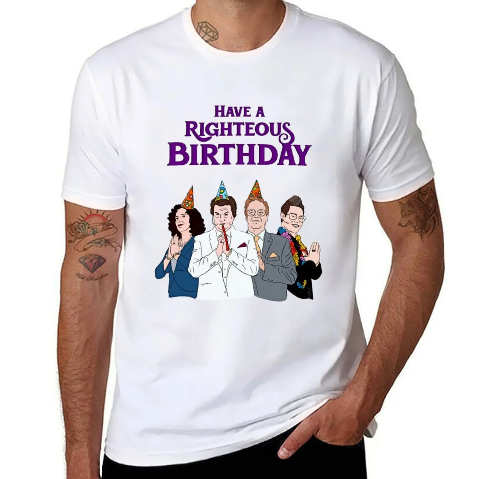 Righteous Gemstones Have A Righteous Birthday T-Shirt t shirts for man graphic funny cotton t shirts man 100% T-Shirt 
Righteous Gemstones Have A Righteous Birthday T-Shirt t shirts for man graphic funny cotton t shirts man 100% T-Shirt