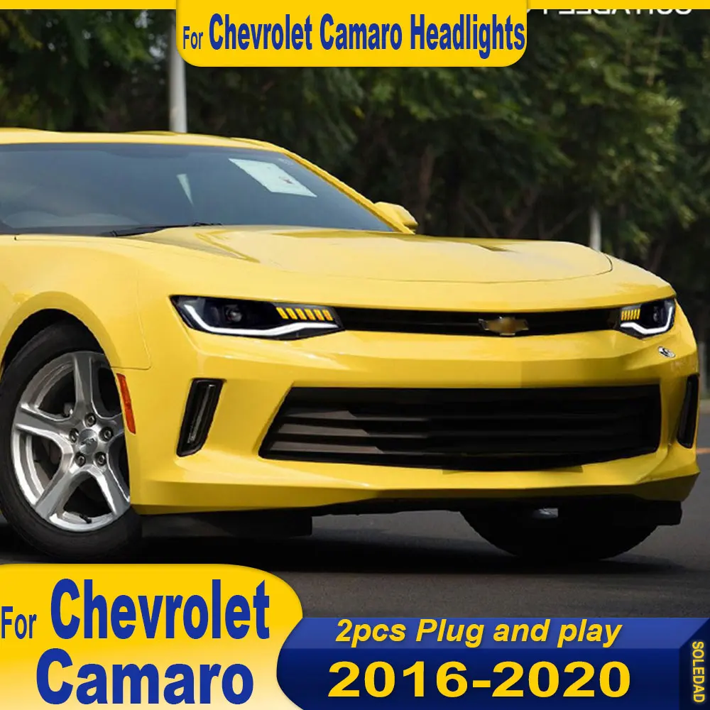 Автомобильная фара для Chevrolet Camaro, светодиодная фара 2016-2020, фары Camaro DRL, указатель поворота, дальний свет, линза проектора «ангельский глаз»
Автомобильная фара для Chevrolet Camaro, светодиодная фара 2016-2020, фары Camaro DRL, указатель поворота, дальний свет, линза проектора «ангельский глаз»