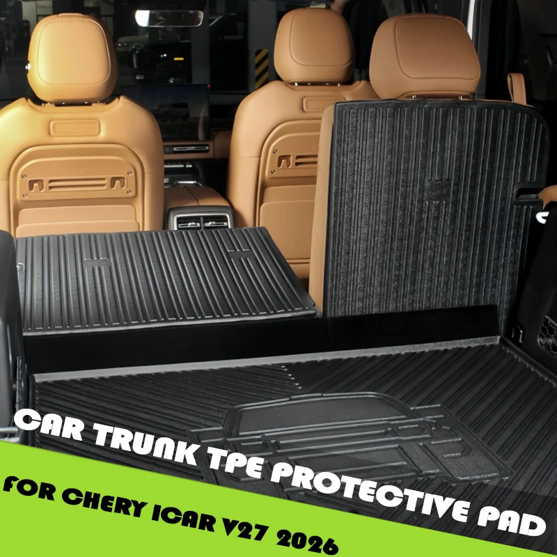 Car Trunk TPE Protective Pad Fit for Chery ICAR V27 2026 Modified Car Trunk Seatback Protective Mat Car Interior Accessories
Car Trunk TPE Protective Pad Fit for Chery ICAR V27 2026 Modified Car Trunk Seatback Protective Mat Car Interior Accessories
