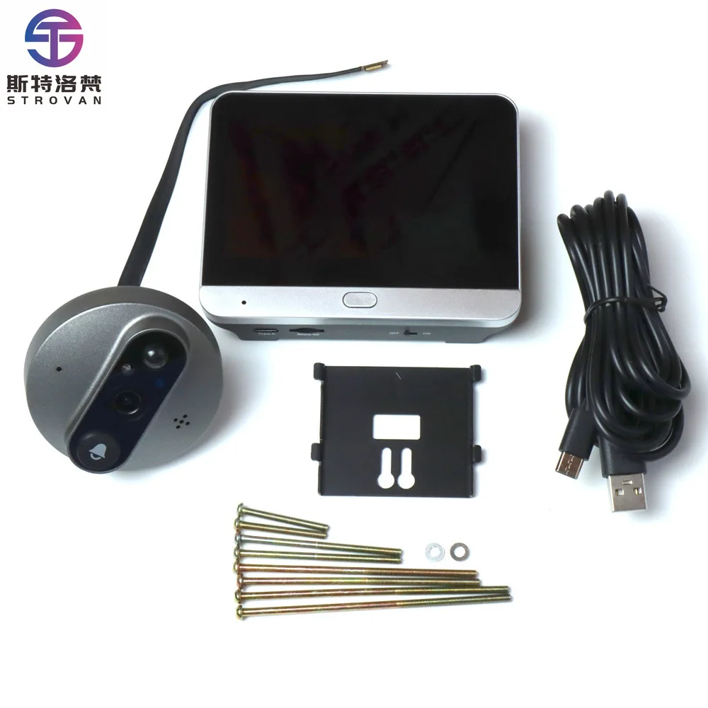 STLF Foreign Trade Explosions Graffiti Smart WiFi Cat Eye Doorbell Mini Cat Wireless Video Intercom Detection Night
STLF Foreign Trade Explosions Graffiti Smart WiFi Cat Eye Doorbell Mini Cat Wireless Video Intercom Detection Night