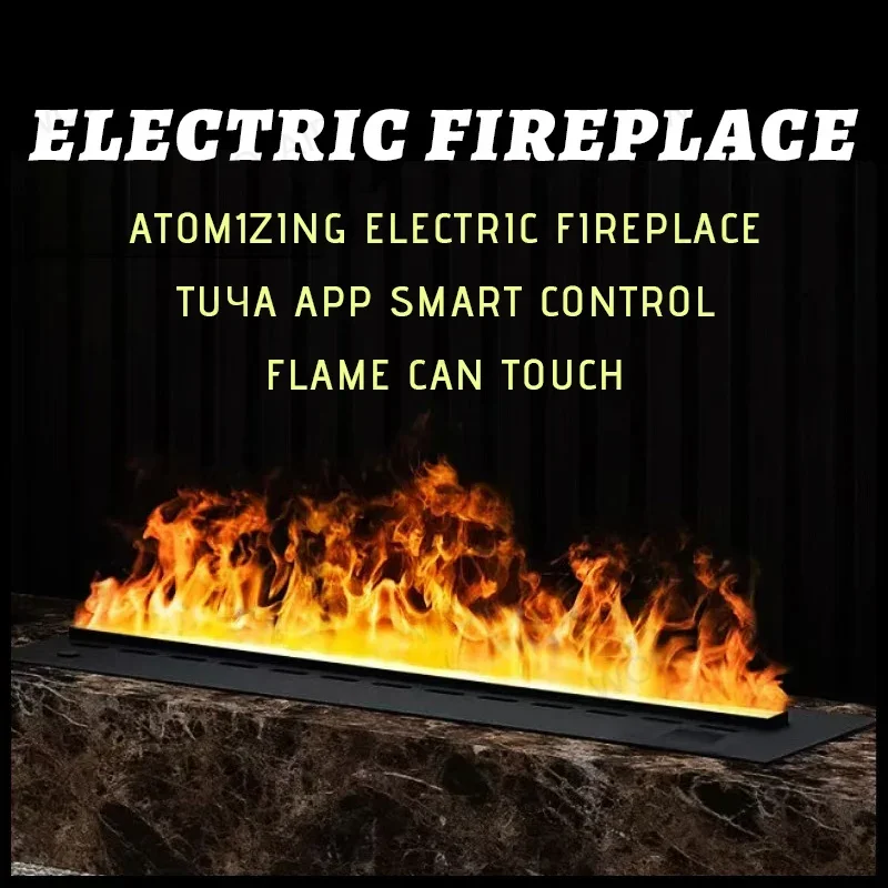 Intelligent Water Replenishment Multi-color Atomization Fireplace Designer Luxury Home Decoration 3D Fireplace Electric Flame
Intelligent Water Replenishment Multi-color Atomization Fireplace Designer Luxury Home Decoration 3D Fireplace Electric Flame