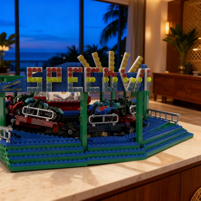 2766pcs MOC Fairground Speedway Aka Arc Creator Expert Model Building Blocks Construction Toys Christmas Gifts Brick Kids Idea
2766pcs MOC Fairground Speedway Aka Arc Creator Expert Model Building Blocks Construction Toys Christmas Gifts Brick Kids Idea