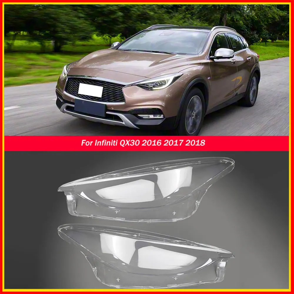 Высококачественная крышка фары с прозрачными линзами из плексигласа, замена оригинального абажура для Infiniti QX30 2016 2017 2018
Высококачественная крышка фары с прозрачными линзами из плексигласа, замена оригинального абажура для Infiniti QX30 2016 2017 2018