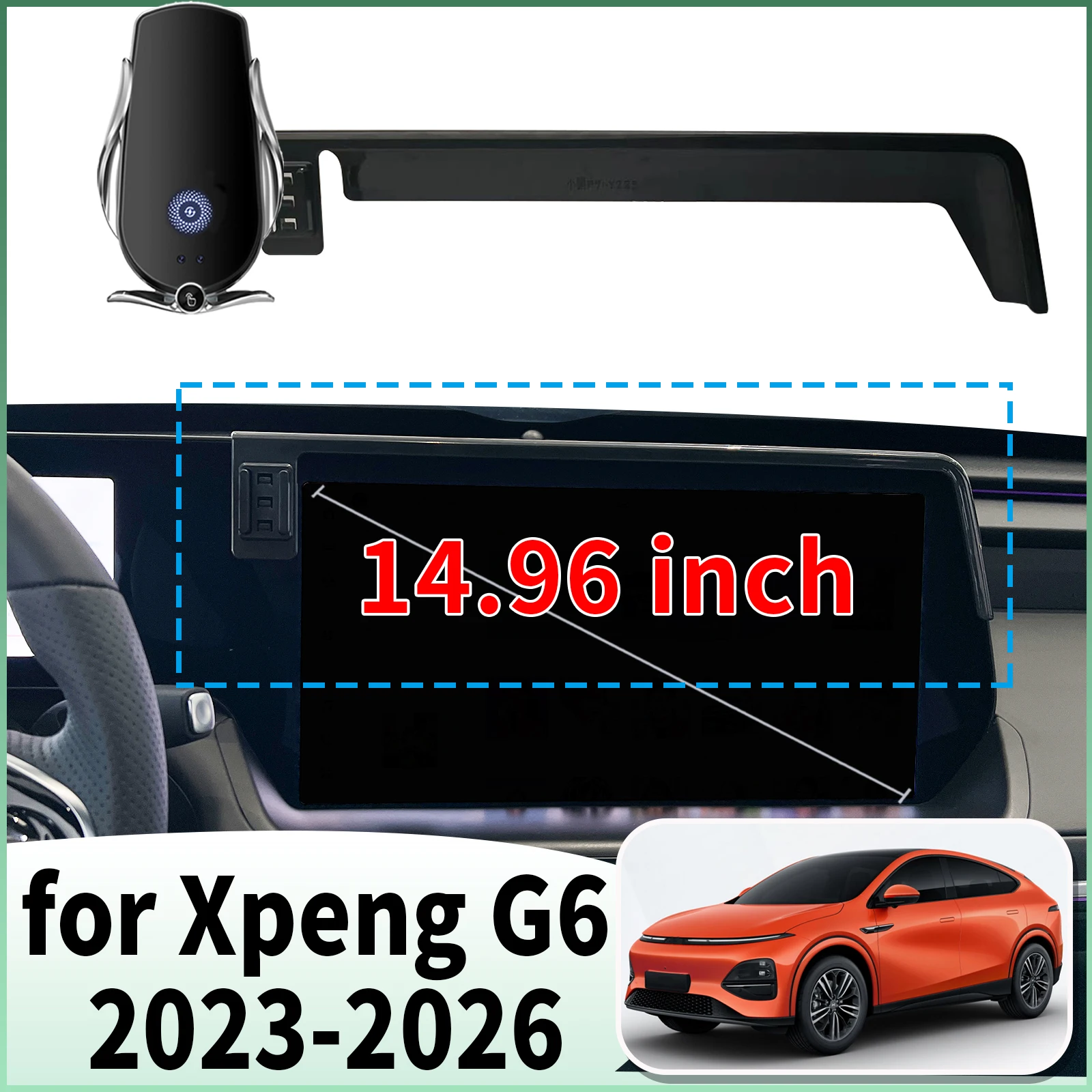 fit for Xpeng G6 2023 2024 2025 2026 Specific Dashboard Navigation Phone Holder Mount Design Car accessoires 
fit for Xpeng G6 2023 2024 2025 2026 Specific Dashboard Navigation Phone Holder Mount Design Car accessoires