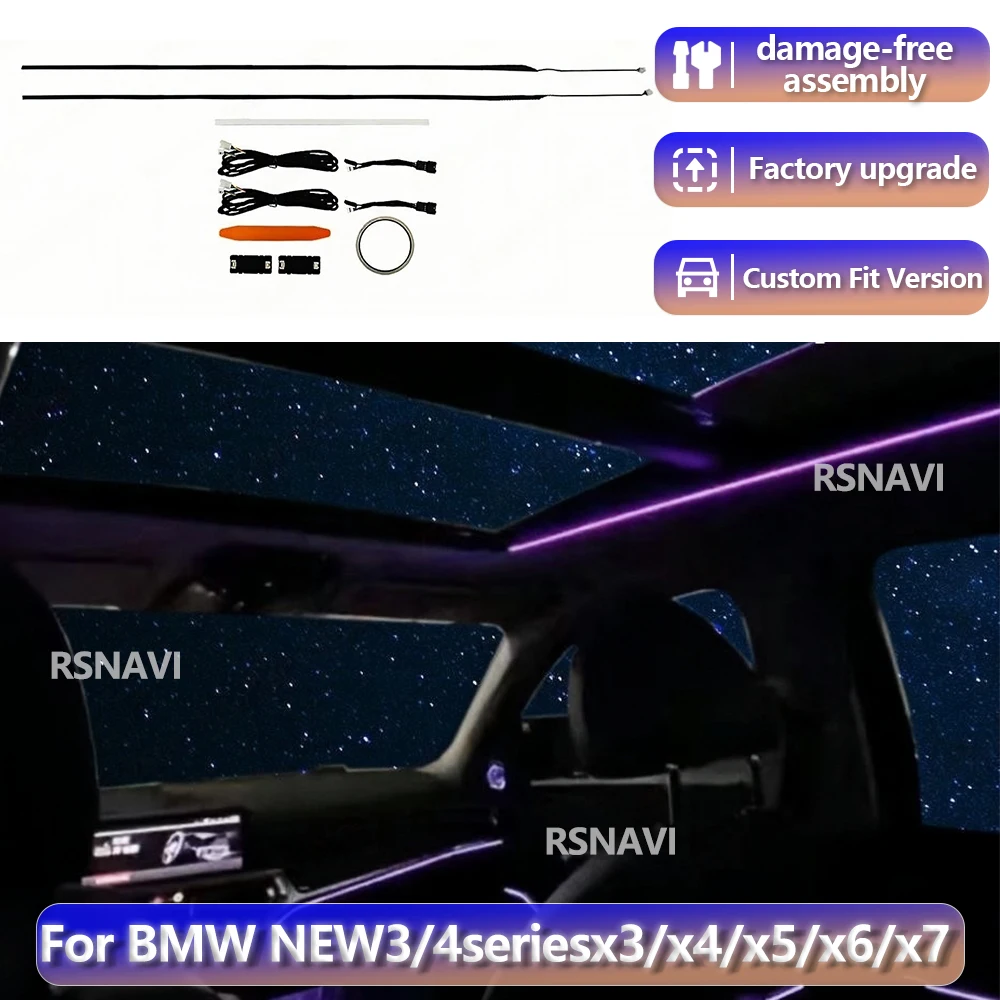 RGB color streamer For BMW G20 G22 G80 G82 M3 M4 i3 i4 New 3/4 Series 2018 - 2025 11 Colours Skylight Ambient Lights Precise Fit
RGB color streamer For BMW G20 G22 G80 G82 M3 M4 i3 i4 New 3/4 Series 2018 - 2025 11 Colours Skylight Ambient Lights Precise Fit