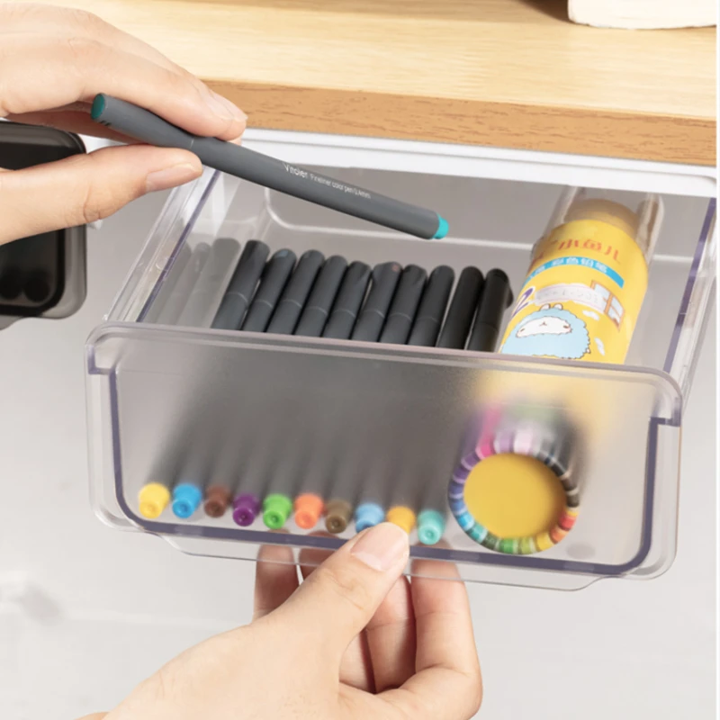 Multifunction Acrylic Desk Organizer Drawer Under Hidden Document Stationery Organizer Storage Box Office Desk Accessories
Multifunction Acrylic Desk Organizer Drawer Under Hidden Document Stationery Organizer Storage Box Office Desk Accessories