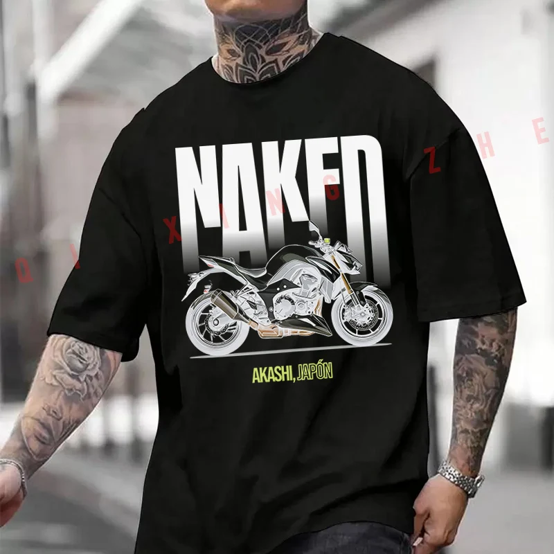 Naked Motorcycle In Lateral Perspective T-shirt Moto Summer Cotton Short Sleeved Tee Casual Breathable Unisex Tops
Naked Motorcycle In Lateral Perspective T-shirt Moto Summer Cotton Short Sleeved Tee Casual Breathable Unisex Tops