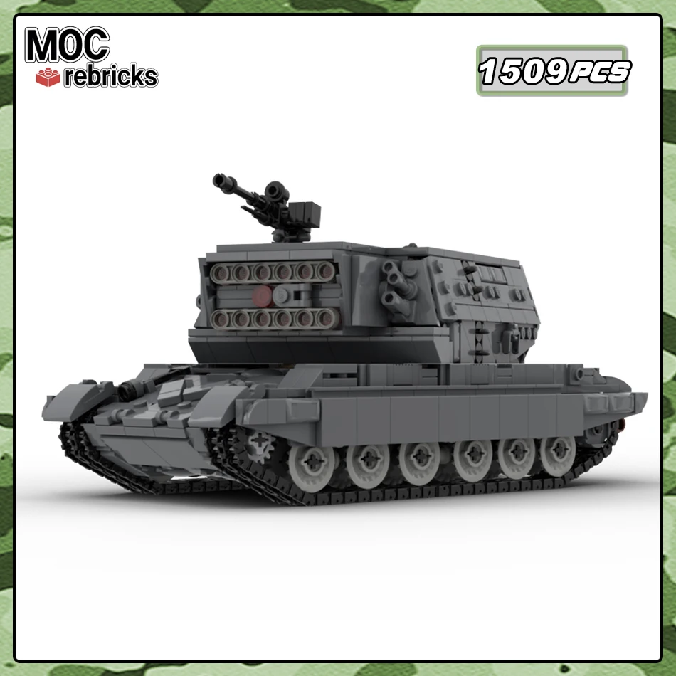 MOC- 212390 Военная серия 1K17 Szhatie, основные боевые танки, рваная боевая машина, сборная модель, гранулы, кирпичная игрушка, подарки для детей
MOC- 212390 Военная серия 1K17 Szhatie, основные боевые танки, рваная боевая машина, сборная модель, гранулы, кирпичная игрушка, подарки для детей