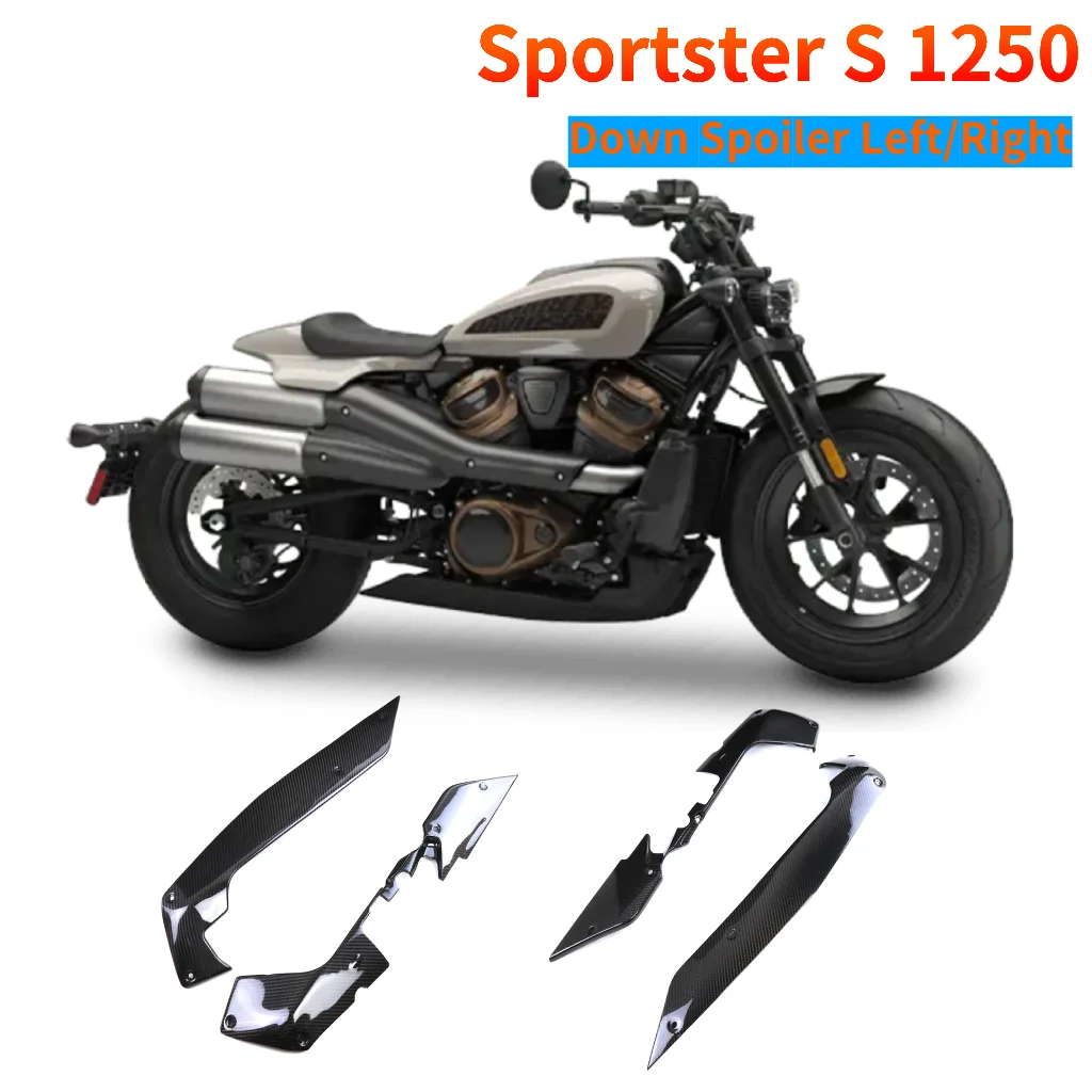For Harley Sportster S 1250 Down Spoiler Left/Right Carbon Fiber Motorcycle Modification Parts
For Harley Sportster S 1250 Down Spoiler Left/Right Carbon Fiber Motorcycle Modification Parts