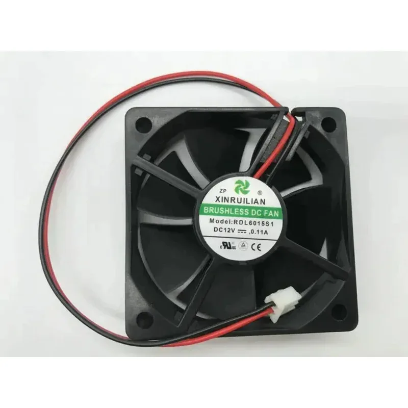 W Оригинальный XINRUILIAN R6015S1 DC12V 0.11A 6015 двухпроводной охлаждающий вентилятор
W Оригинальный XINRUILIAN R6015S1 DC12V 0.11A 6015 двухпроводной охлаждающий вентилятор