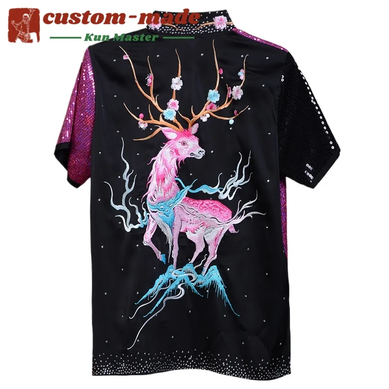 Custom Martial Arts Uniform Kung Fu Suit with Dragon Embroidery Southern Fist Long Fist Reinforced for KungFu Forms Competition
Custom Martial Arts Uniform Kung Fu Suit with Dragon Embroidery Southern Fist Long Fist Reinforced for KungFu Forms Competition