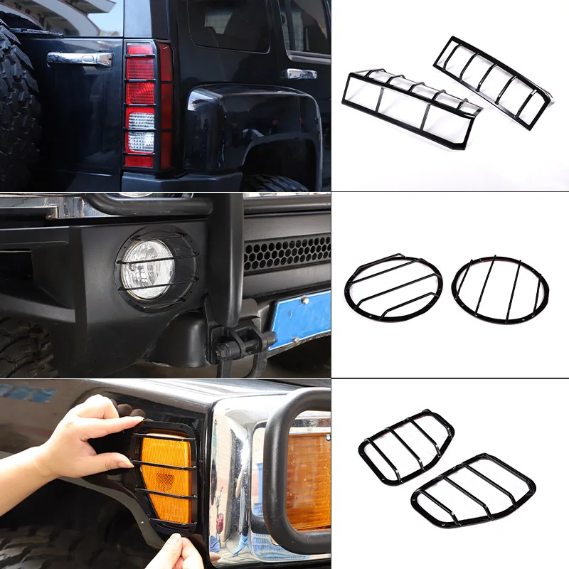 Car Rear Bumper Tail Light Cover For HUMMER H3 2005-2009 Carbon Steel Black Tail Lamp Frame Auto Accessories
Car Rear Bumper Tail Light Cover For HUMMER H3 2005-2009 Carbon Steel Black Tail Lamp Frame Auto Accessories