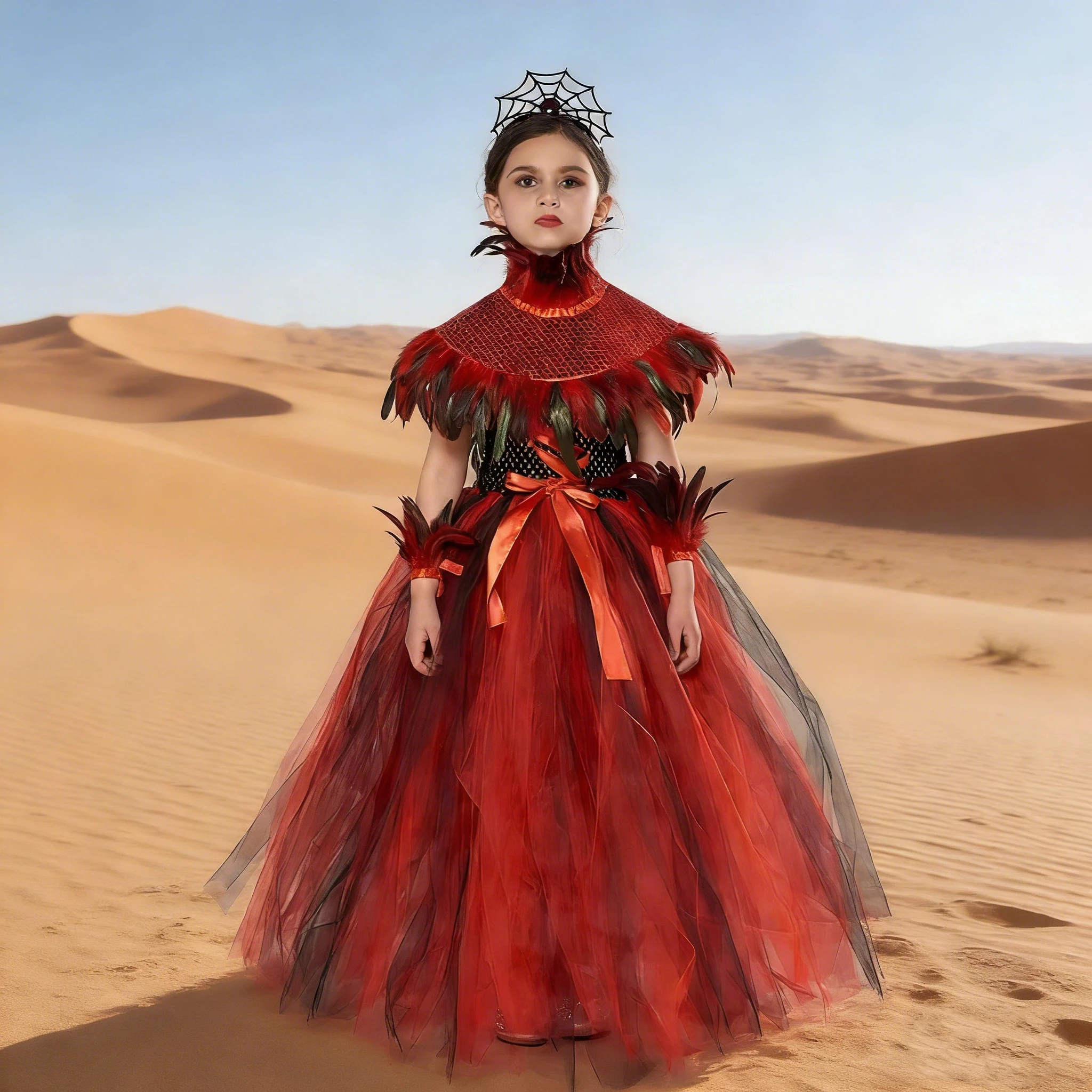 Halloween Filles Royal Vampire Enfant Costume For Mädcher Queen Dress Up Clothing Fancy Gown Dress With Feather Sequin Shawl
Halloween Filles Royal Vampire Enfant Costume For Mädcher Queen Dress Up Clothing Fancy Gown Dress With Feather Sequin Shawl
