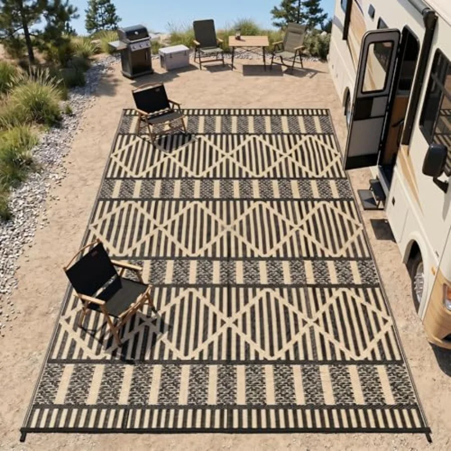 Outdoor patio rug for backyard, deck, porch, camping, picnic, beach; PP woven, 320GSM, double-sided same pattern, waterproof, g
Outdoor patio rug for backyard, deck, porch, camping, picnic, beach; PP woven, 320GSM, double-sided same pattern, waterproof, g