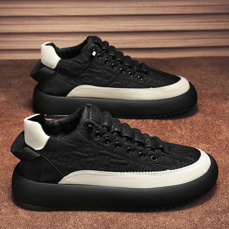 2023 New Spring Men Vulcanized Sports Shoes Anti Slip Mixed Color Trend Sports Casual Thick Sole Men's Shoes
2023 New Spring Men Vulcanized Sports Shoes Anti Slip Mixed Color Trend Sports Casual Thick Sole Men's Shoes